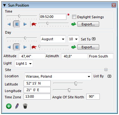 32 Sun Position