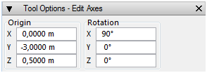 22 Tool Options Edit Axes