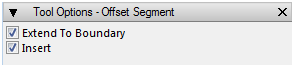 93 Tool Options Offset Segment