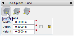 71 Tool Options Cube