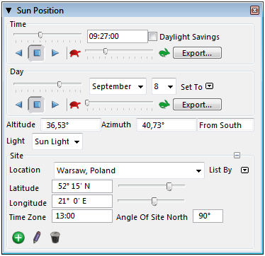 44 Sun Position